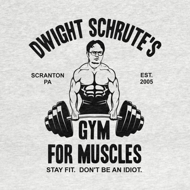 Dwight Schrute's Gym For Muscles by Bigfinz